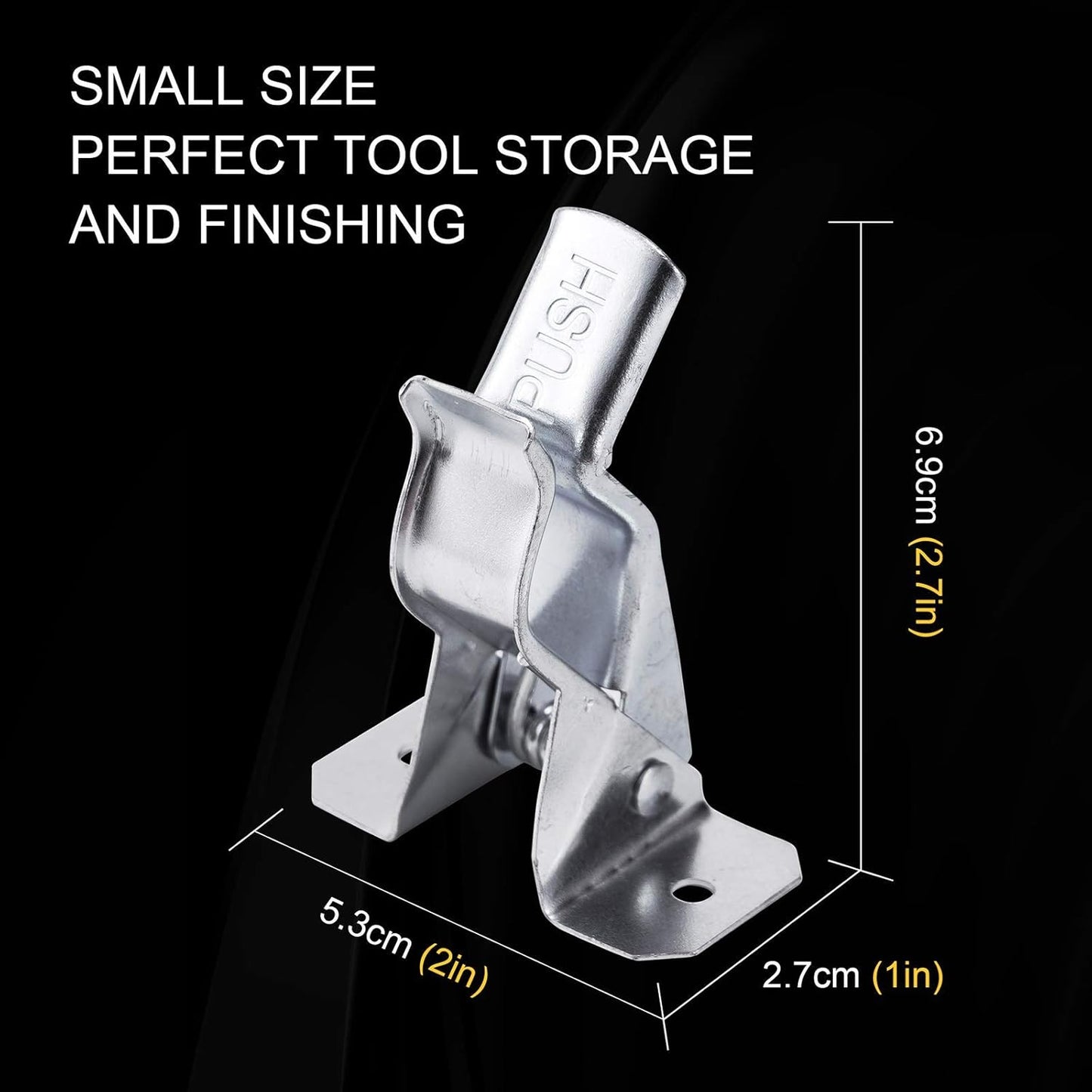 Sinoer Shovel holder, Mop and Broom Holder Heavy Duty Metal Wall Mounted Broom Utility Hooks Tool Hanger for Warehouse, Garden,Sheds,Garage -14PACK