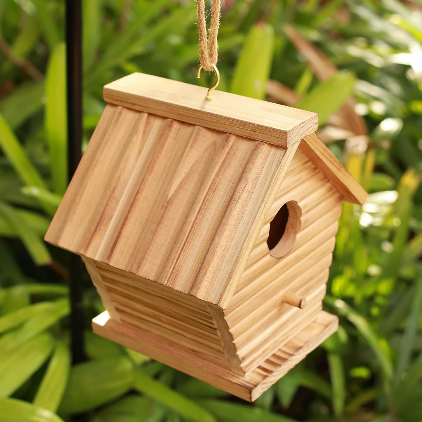 STARSWR Bird House Outside Clearance,Outdoor Birdhouse for Bluebird Fi