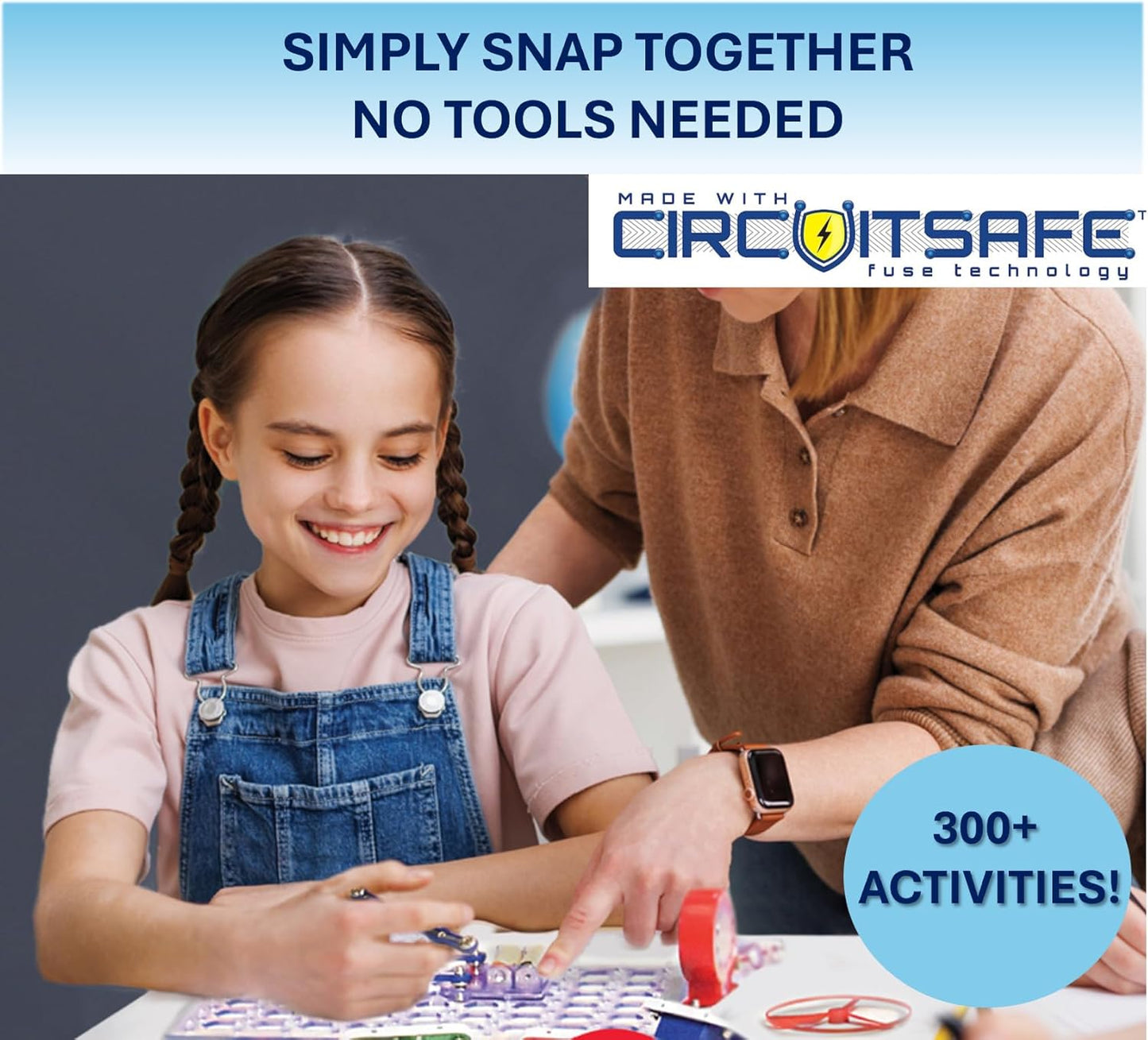 Snap Circuits Classic SC-300 Electronics Exploration Kit | Over 300 Pr
