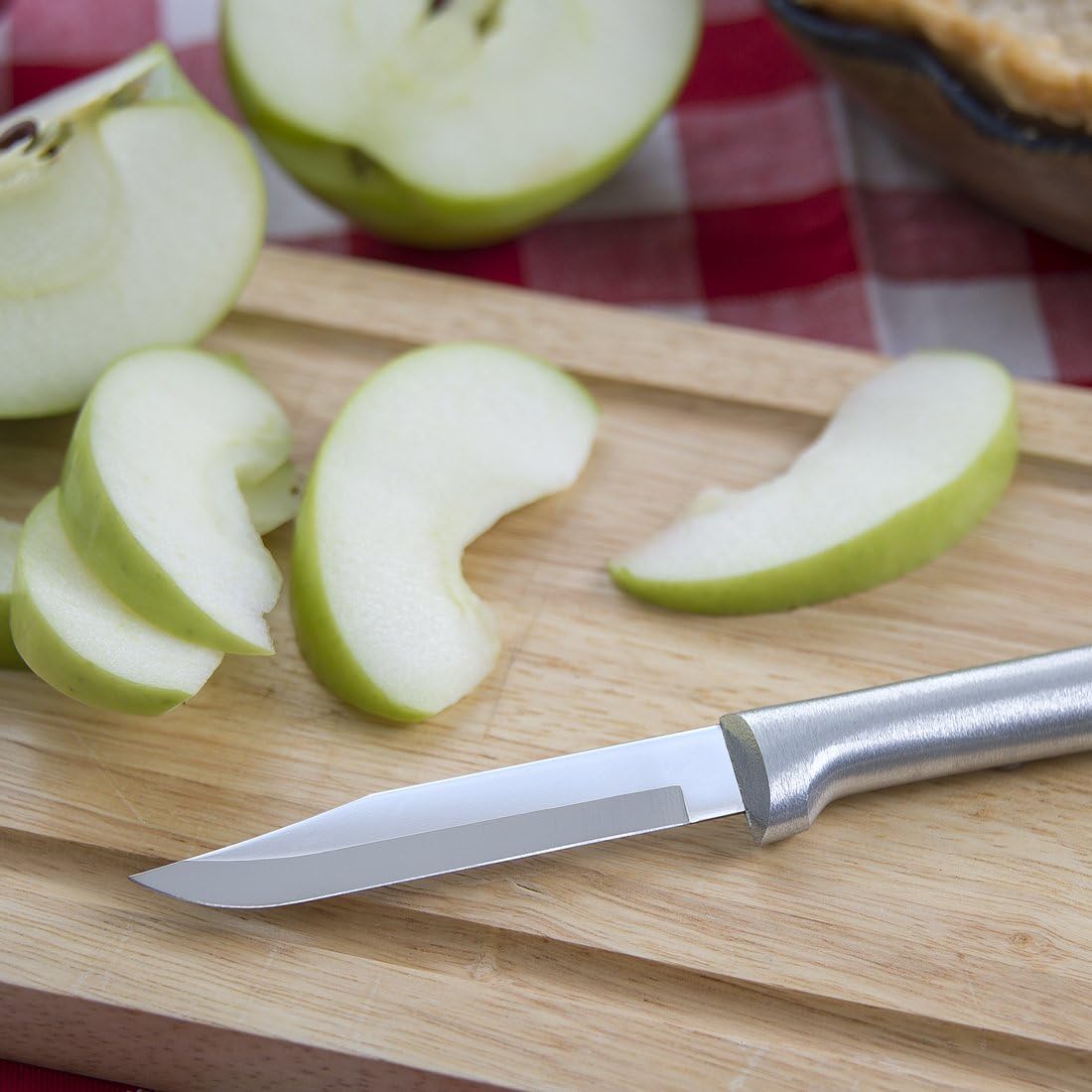 Rada Cutlery Regular Paring Knife (R101), 3.25" Stainless Steel Blade,