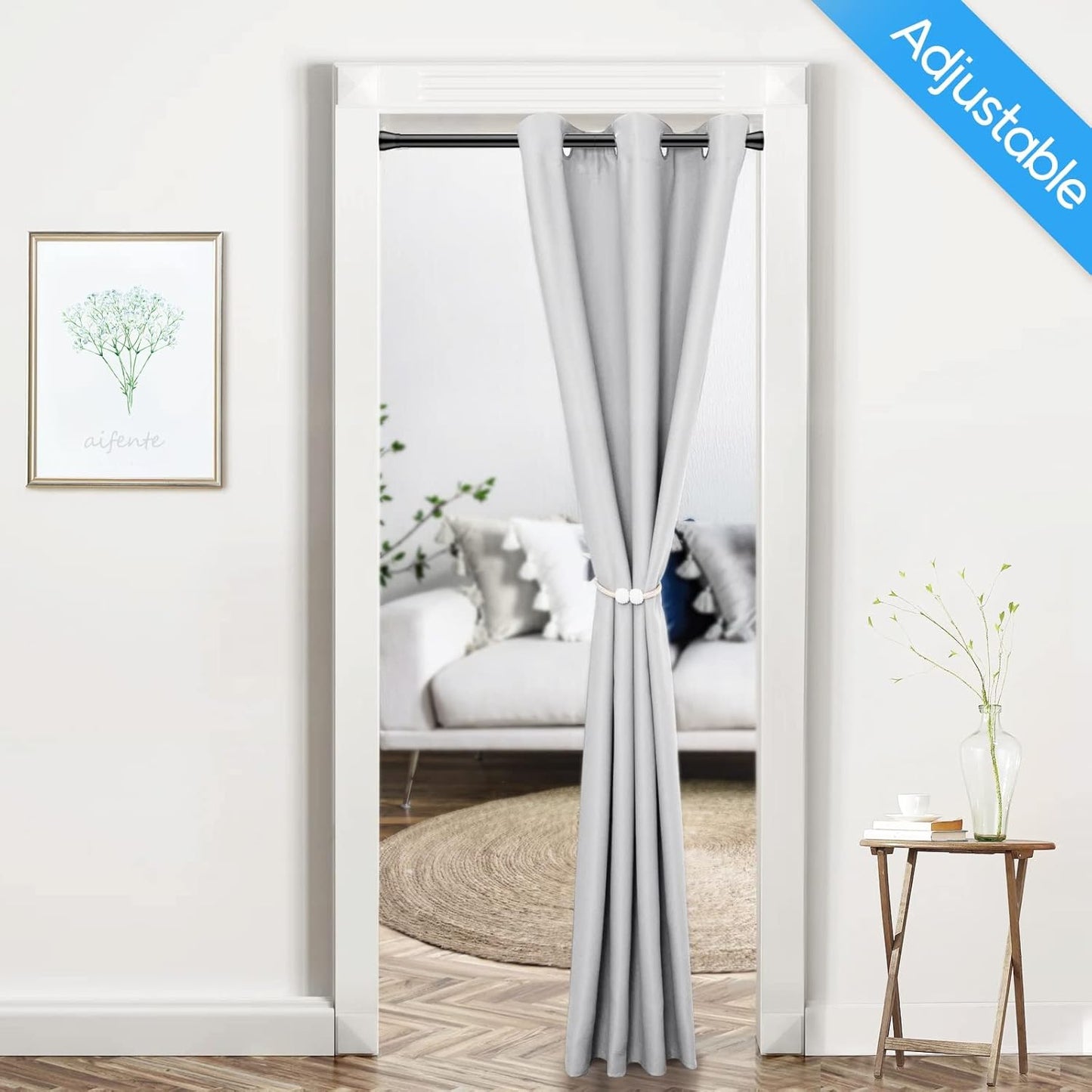 Tension Curtain Rod Black Tension Rod 28 To 48 Inch Spring Curtain Rods Non Slip Tension Rods 1pcs For Windows No Drilling Adjustable Tension Rods of Curtains Window Closet Kitchen Wardrobe