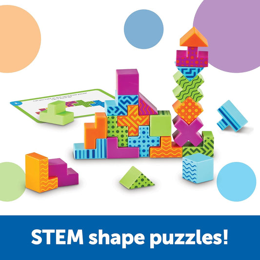 Learning Resources STEM Explorers Brainometry - 3d Puzzle, Brain Games
