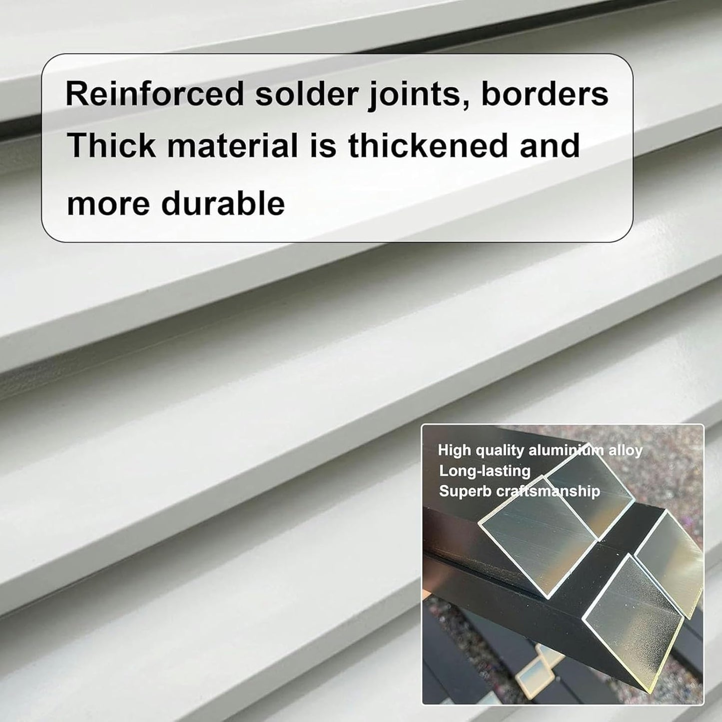 Mini Split Air Conditioner Cover for Outside Units,Dustproof and Waterproof,Aluminum Air Conditioner and Heat Pump Cover,Shelf Plant Stand,Outdoor AC Unit Cover,Noise Reduction,Suitable for