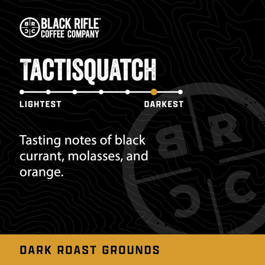 Black Rifle Coffee Company Tactisquatch Roast, Ground, 12 oz