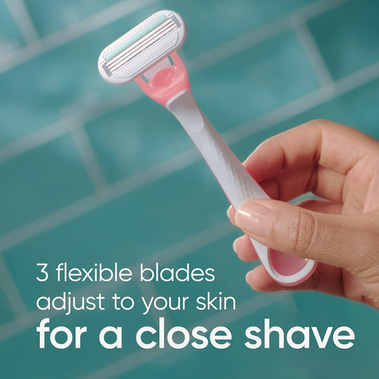 Gillette Venus Sensitive Women's Disposable Razors - Single Package of