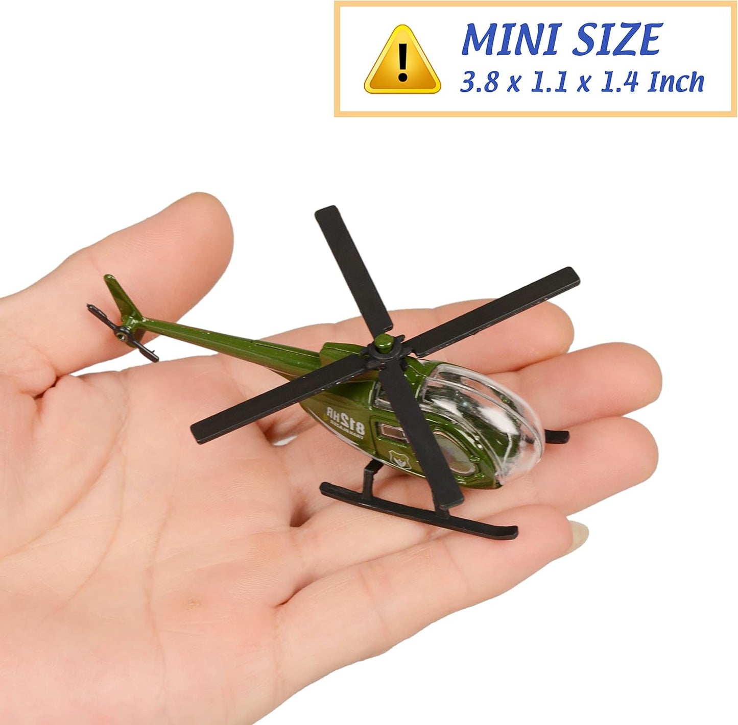 Die-cast Military Vehicles,6 Pack Assorted Alloy Metal Army Vehicle Mo