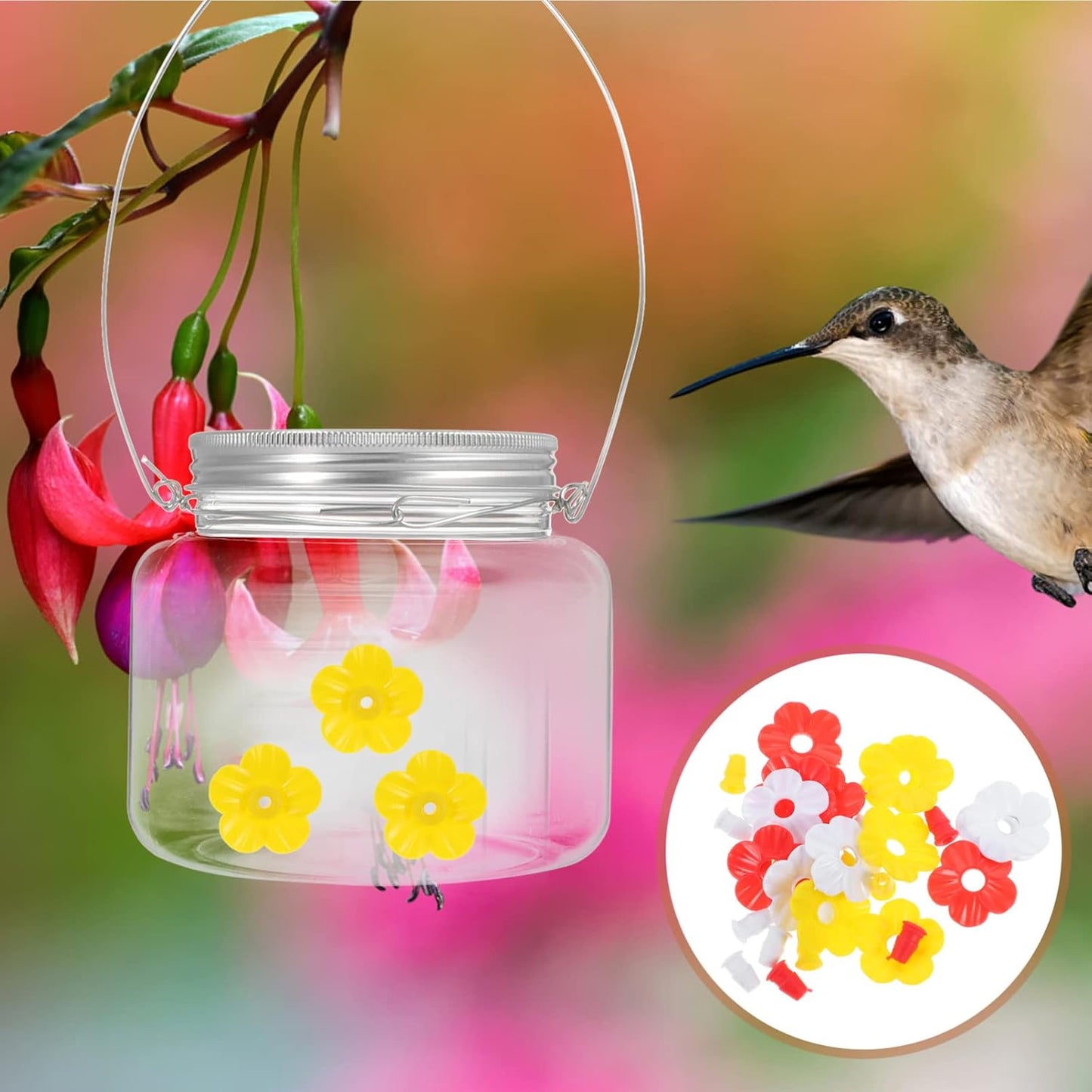 Bird Feeder Replacement Parts Plastic Hummingbird Feeders Replacement