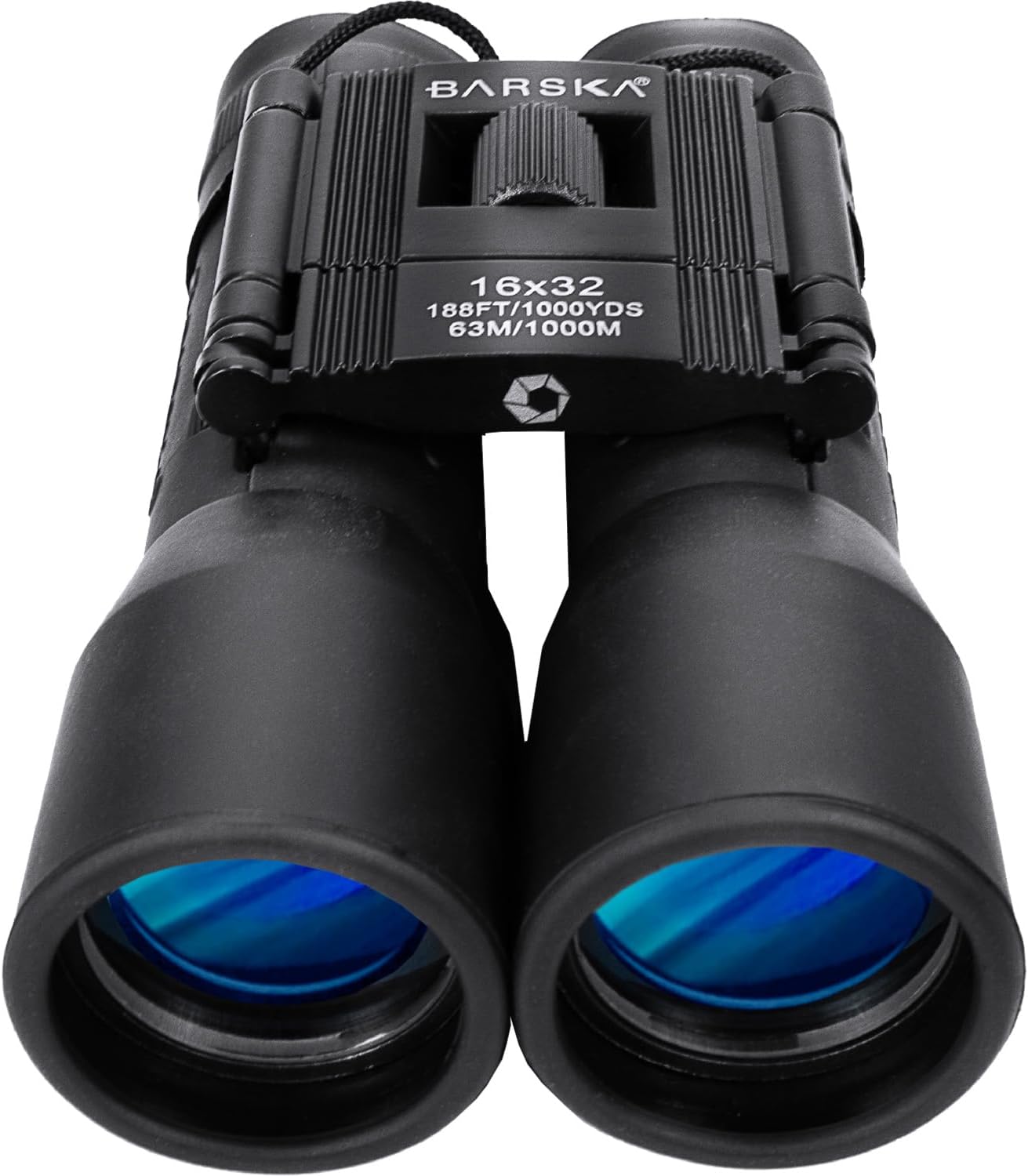 Barska Lucid View Compact Binoculars – Fully Coated Roof Prism, Center Focus, Lightweight Outdoor Binoculars for Bird Watching, Hiking, and Travel