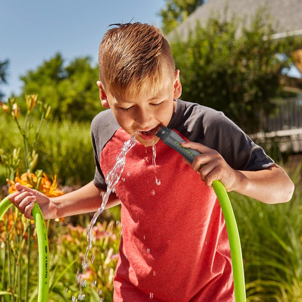 Flexzilla Garden Hose 3/4 in. x 100 ft., Lightweight All-Weather Water
