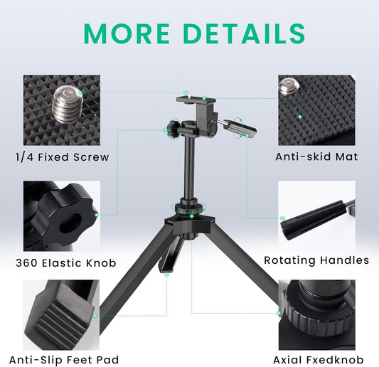 Gosky Heavy Duty Adjustable Table Top Tripod Scope scopes Binoculars Telescope DSLR Cameras Other Device