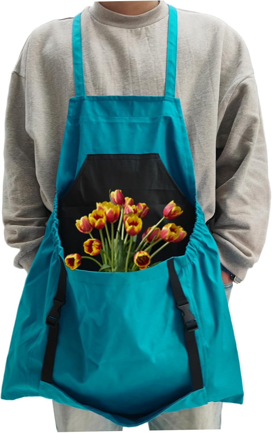 Waterproof Harvest Apron Gardening Bag Adjustable Strap Quick Release Buckle