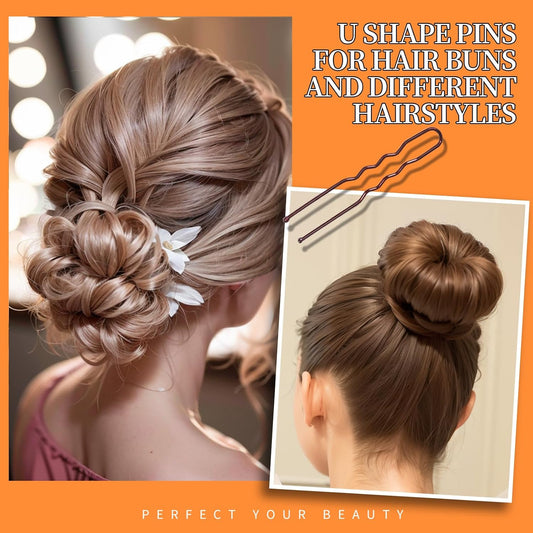 Teenitor 300pcs Bobby Pins Hair Pins Kit, 100 Hair Pin for Women 100 B