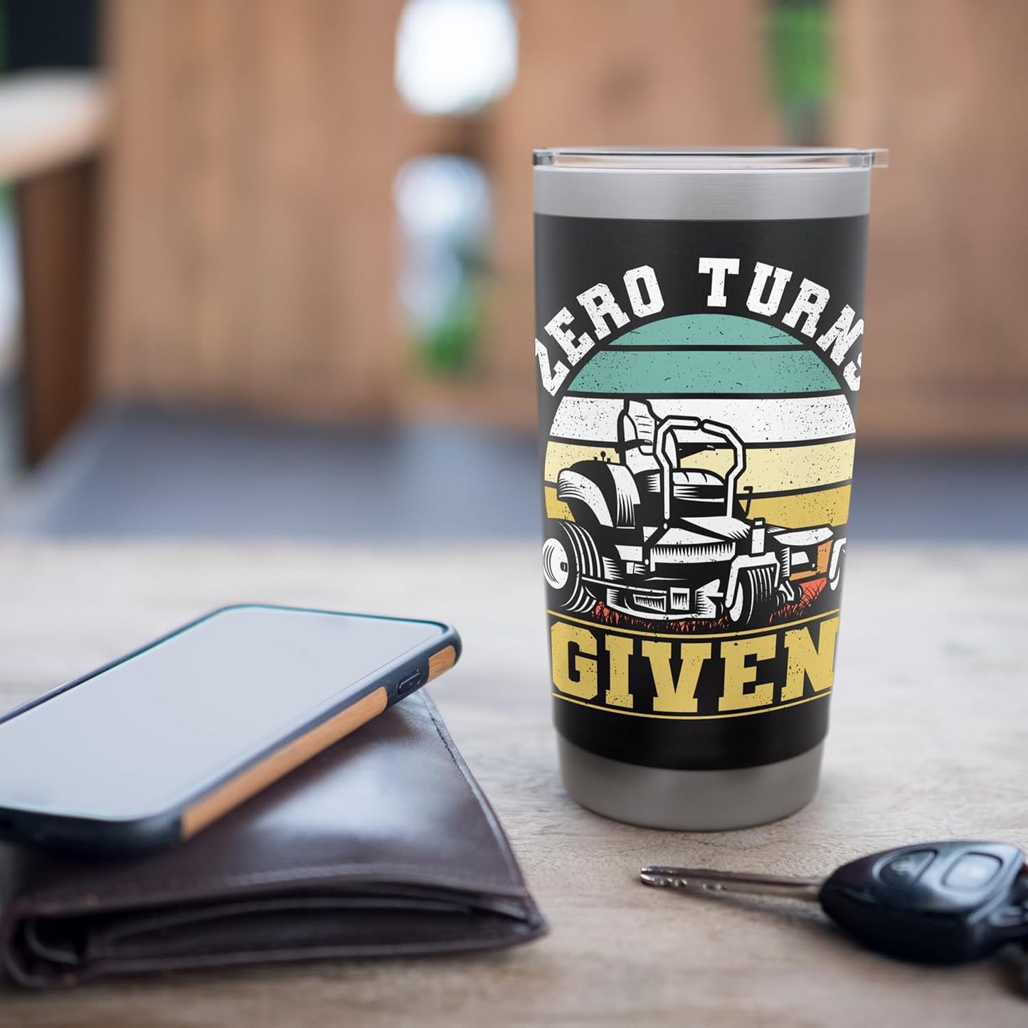 Zero Turns Given Funny Mowing Zero Turn Lawn Mower Stainless Steel Insulated Tumbler
