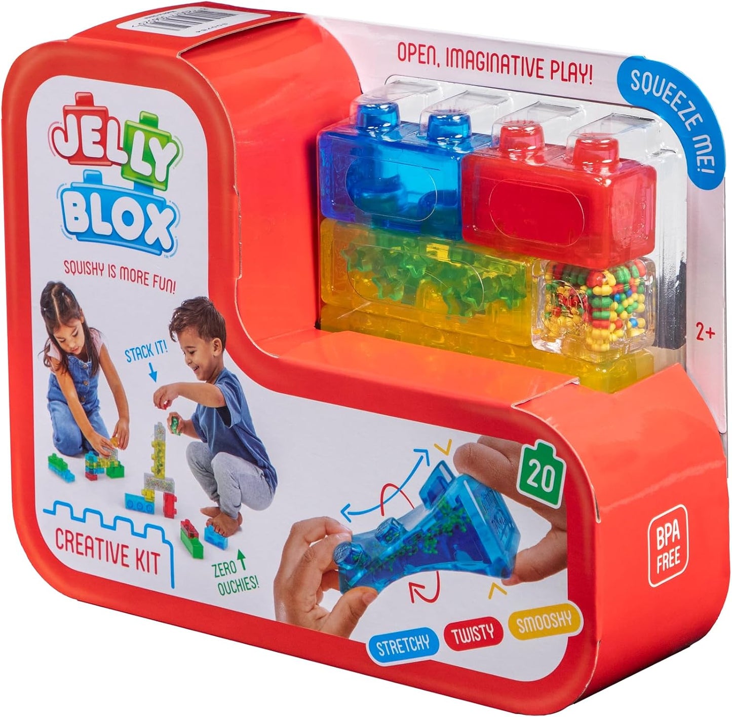 Goliath Jelly Blox Creative Kit | Includes 20 Blocks | Toddler & Presc