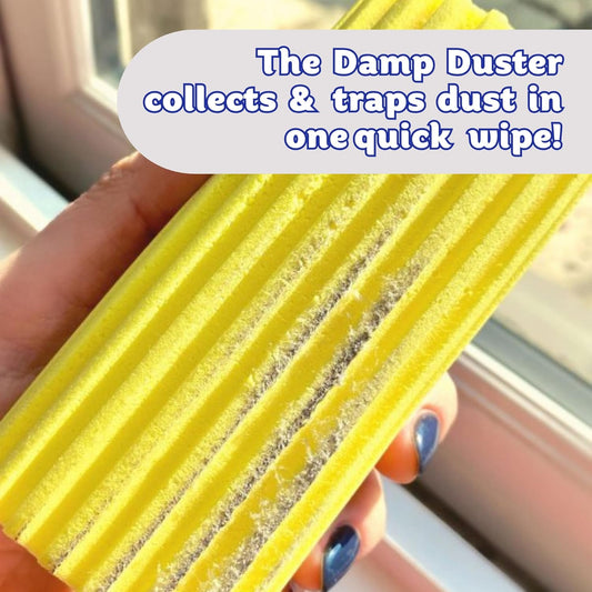 Scrub Daddy Damp Duster, Multipurpose Dusters for Cleaning - Wooden &
