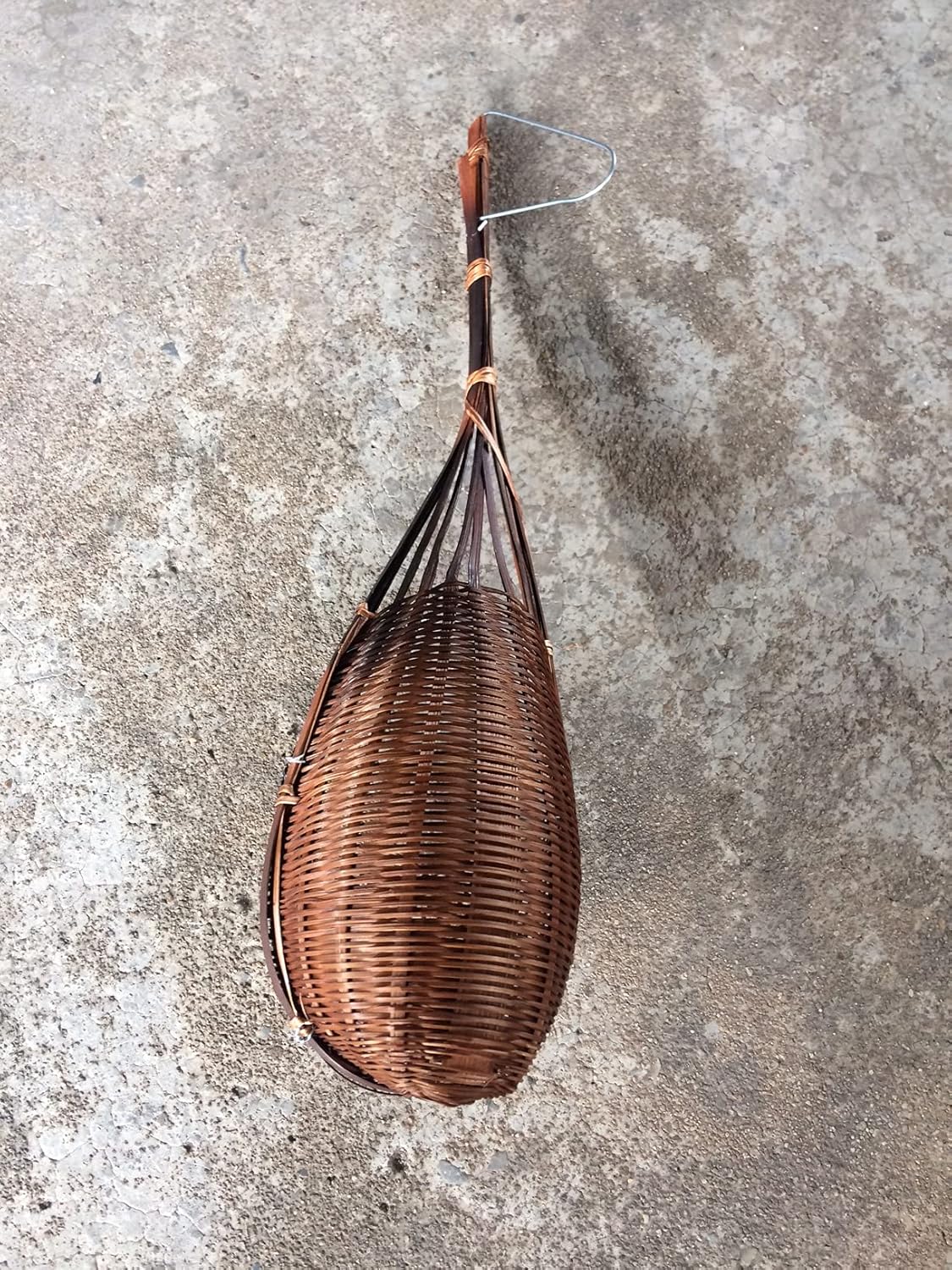 (Pack of 3) Wicker Hanging Plant Basket Rattan Planter Pot Hanging Plant Holder