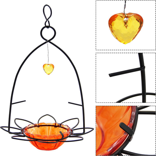 FORUP Oriole Bird Feeder, Orange Fruit Oriole Feeder