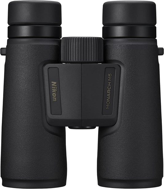 Nikon Monarch M5 8x42 Binocular | Waterproof, fogproof, Rubber-Armored Binocular with ED Glass, Long Eye Relief | Official Nikon USA Model
