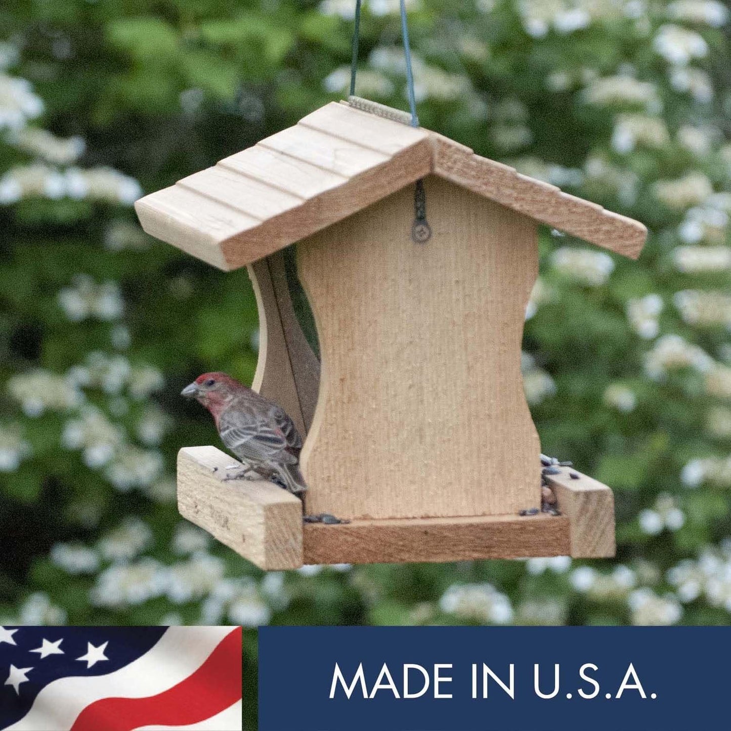 Woodlink AT1 Deluxe Cedar Bird Feeder