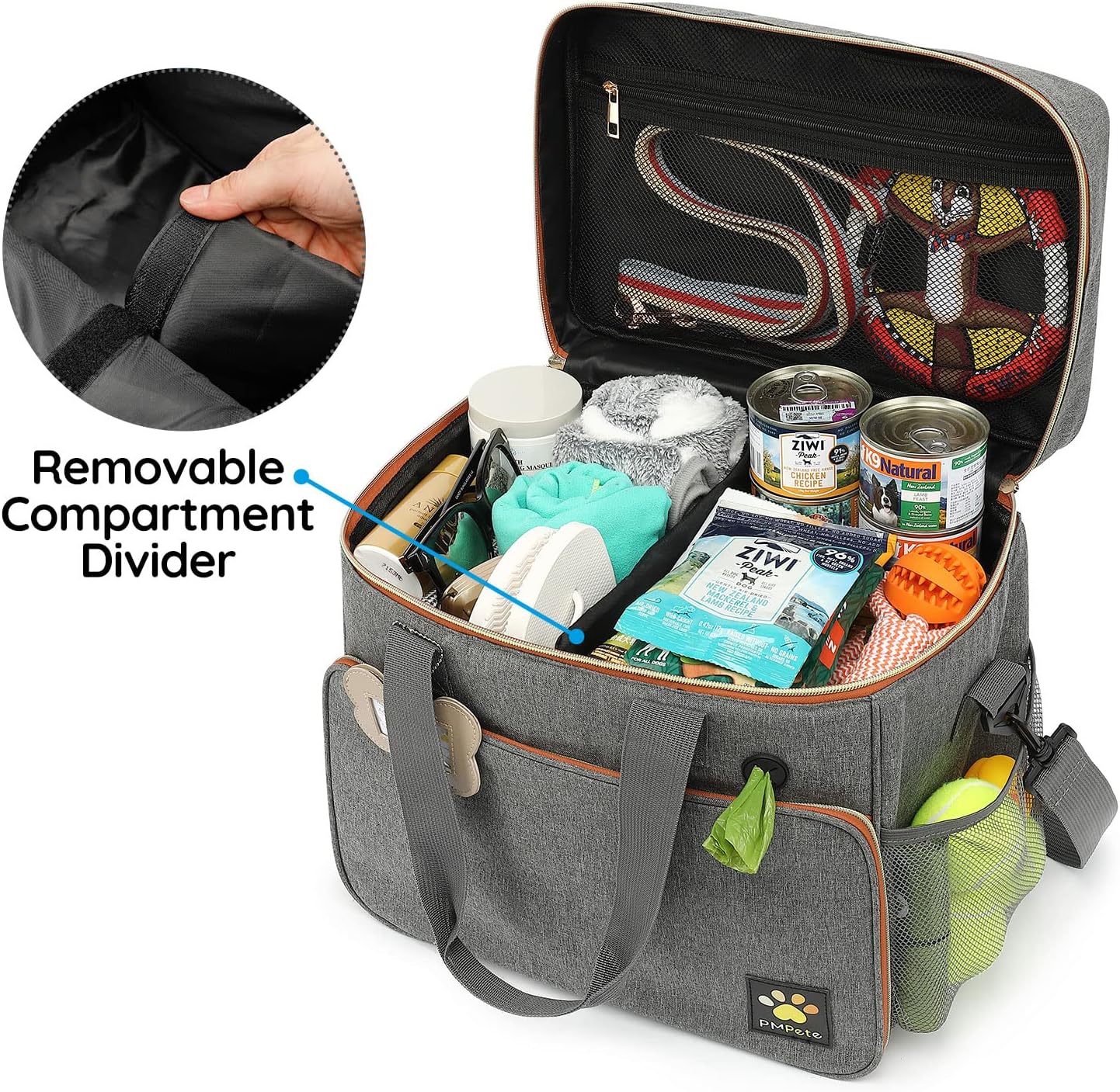 Dog Travel Bag for Traveling| Week Away/Overnight Dog Travel Accessori