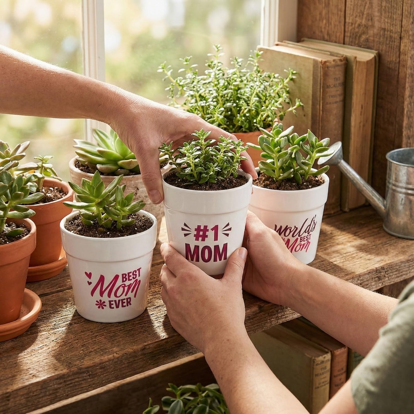 Fun Express Mother’s Day Flowerpots - 3 Pc
