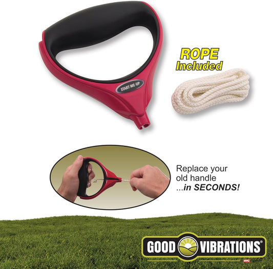 Good Vibrations Start Me Up Full Grip Lawn Mower Starter Handle – Univ