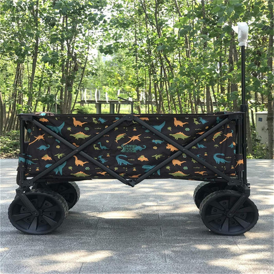 Garden Carts Picnic Camping Car Outdoor Camping Trolley Portable Foldi
