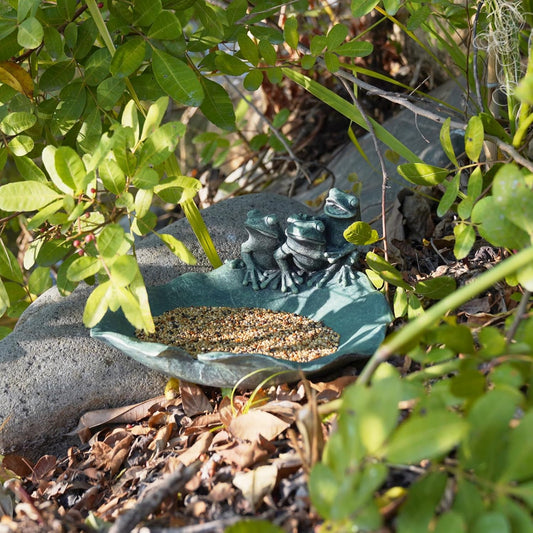 Wild Bird Feeder Birdbath Bowl - Garden Decorations Hummingbird Feeder