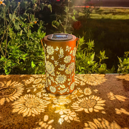 Birthday Gifts for Women Mom Grandma, Sunflower Solar Lanterns Outdoor