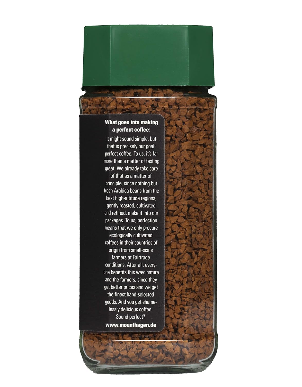 Mount Hagen 3.53oz Organic Freeze Dried Instant Decaf Coffee | Eco-fri