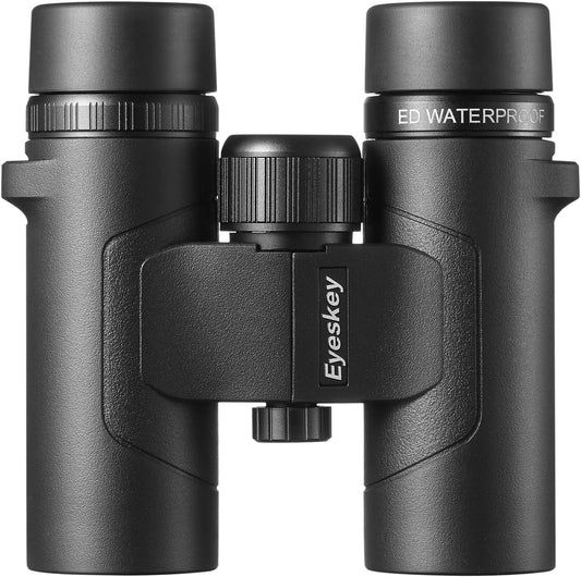 Eyeskey 8x32 ED Binoculars for Adults High Powered, Super Clear and Wide Field of View, Lightweight & Waterproof Binocular, Perfect for Hunting, Bird Watching, Wildlife