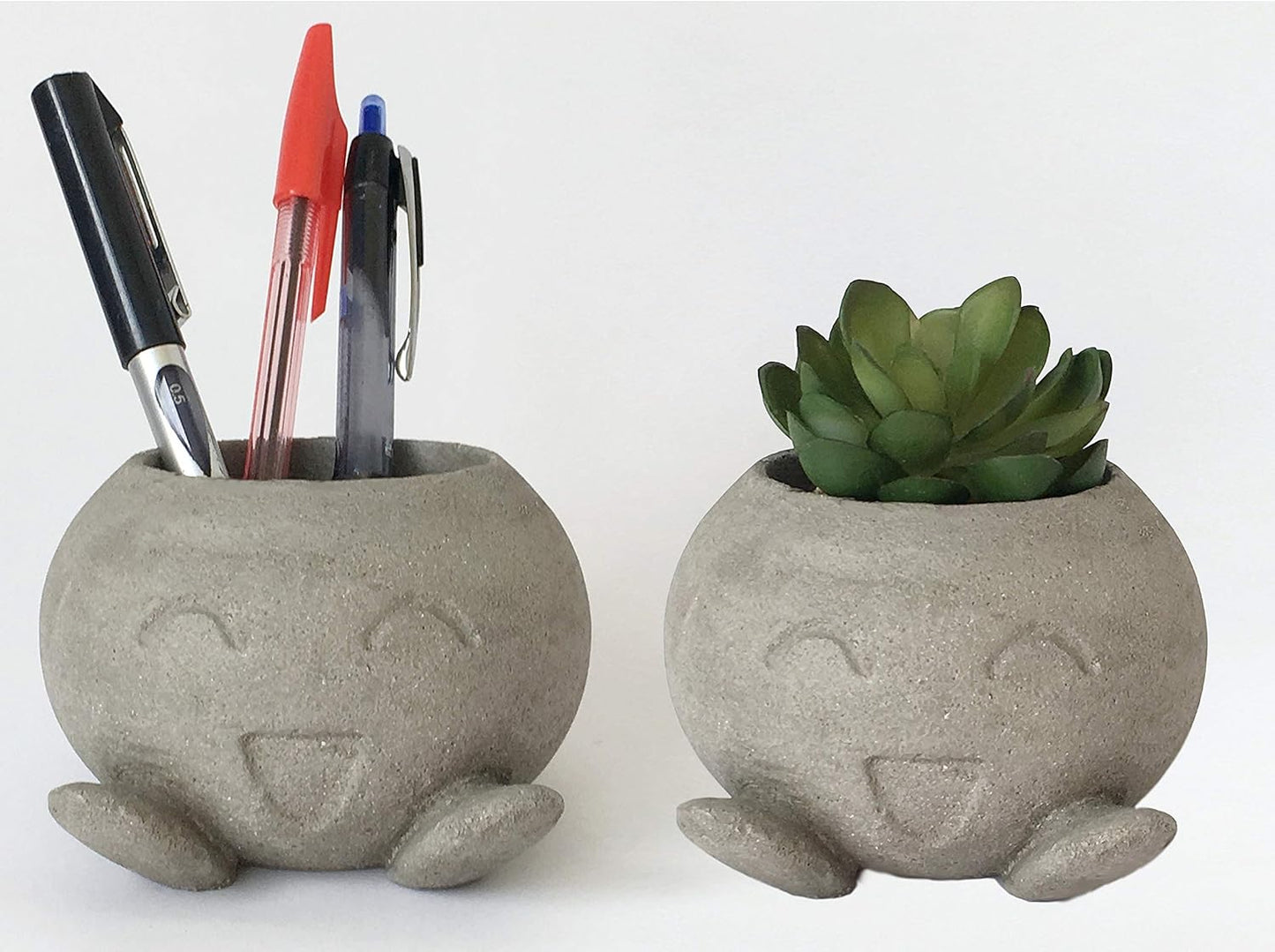 Silicone Mold Concrete Toy Faceted Diy Planter Candle Holder Pot Tea L