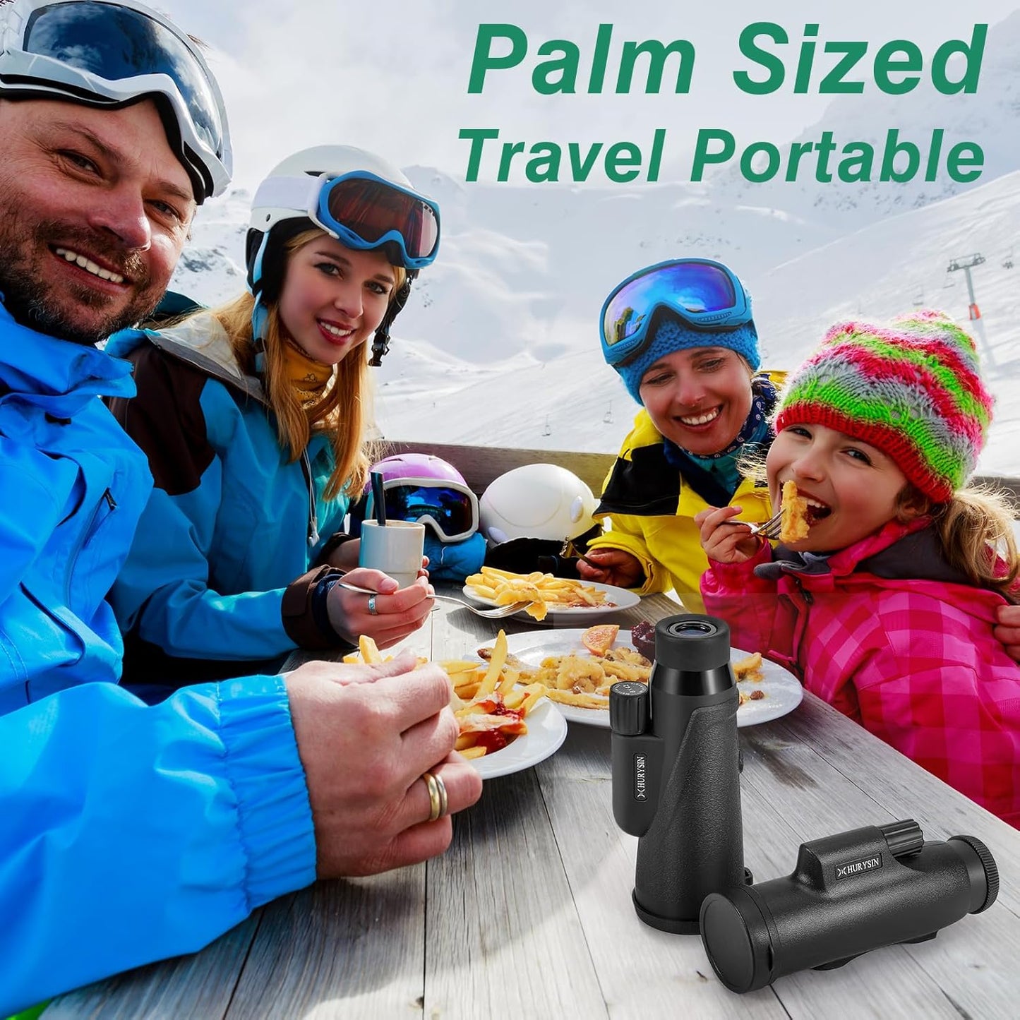 8x42 Monocular Telescope – Military-Grade, Compact, Waterproof & Fogpr