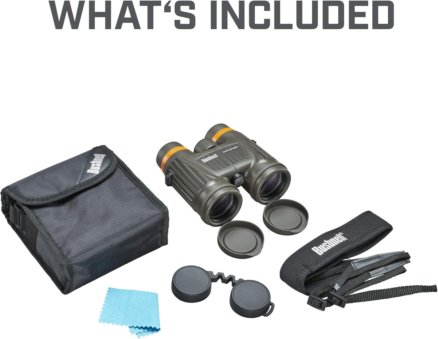 Bushnell H2O Xtreme 10x42 Compact Waterproof Binoculars - Fully Multi-Coated Lenses, Anti-Fog, High-Performance Optics for Hunting, Birdwatching, Fishing, Boating, and Travel