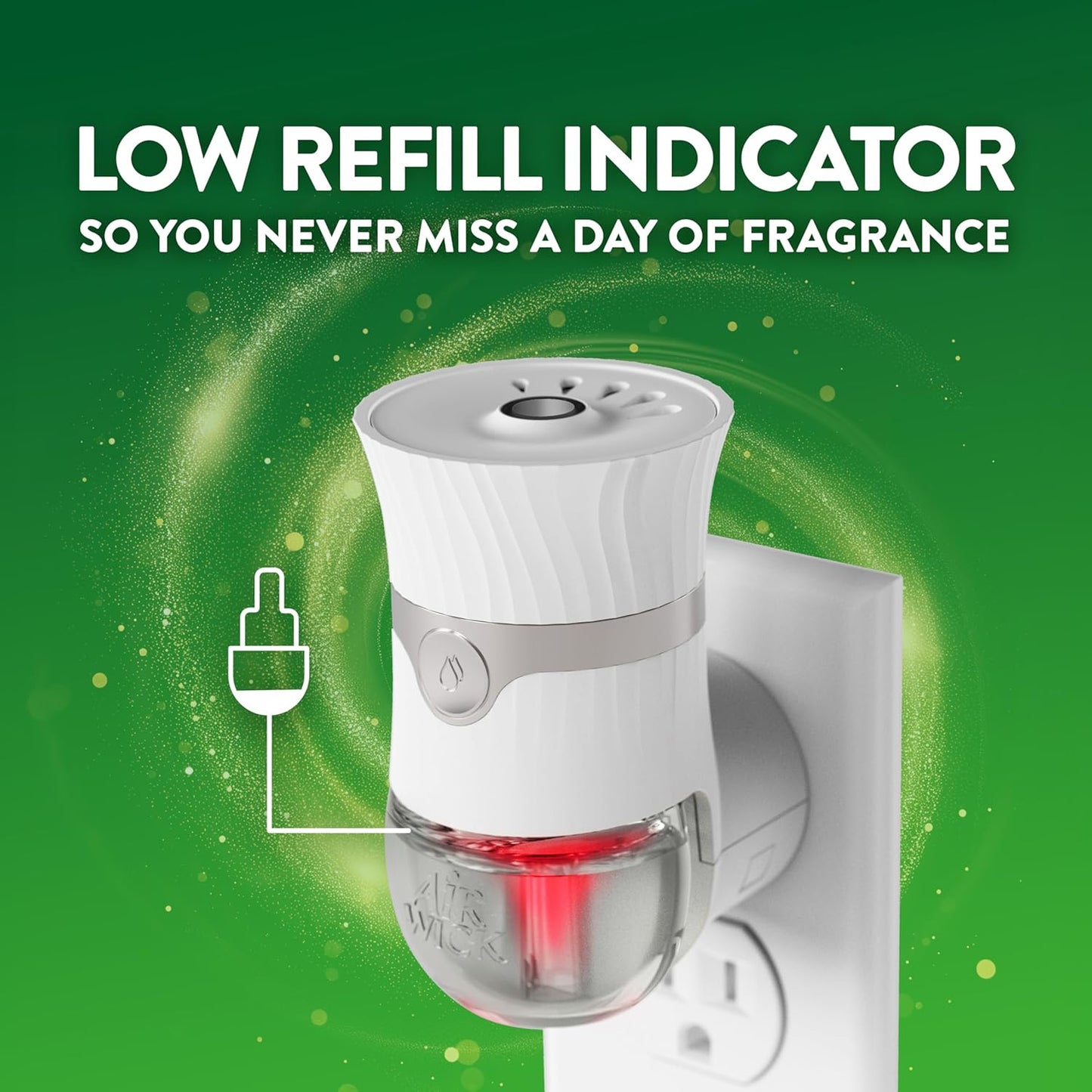 Air Wick Plug In Scented Oil Refill, Infused with Essential Oils, Plug