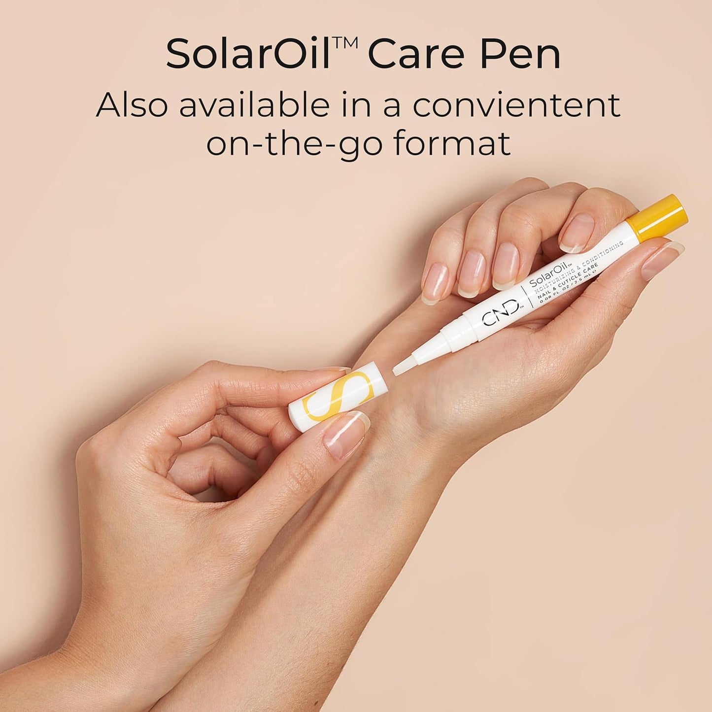 CND SolarOil Cuticle Oil, Natural Blend Of Jojoba, Vitamin E, Rice Bra