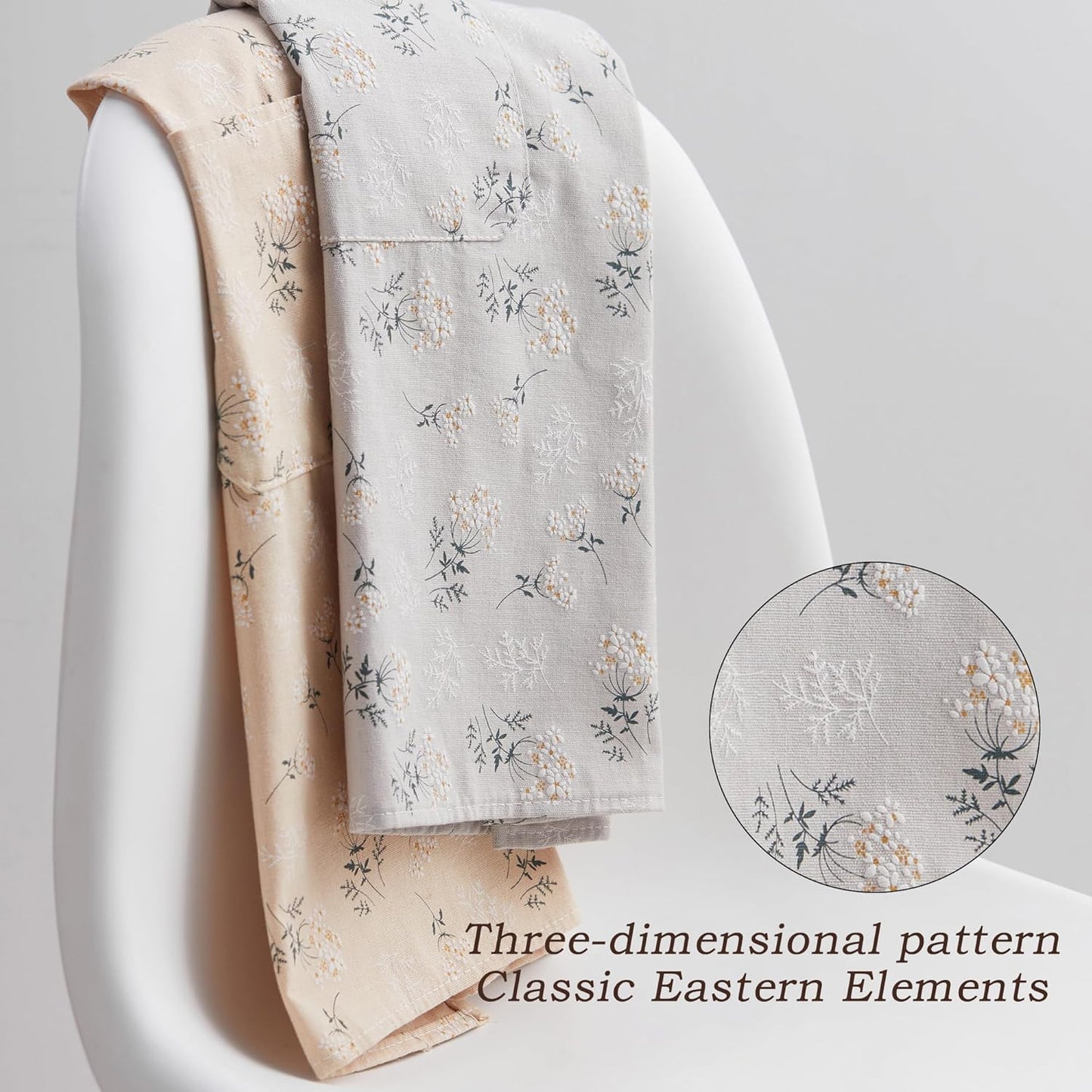 Bakery & Cooking Apron for Men and Women, Adjustable Japanese Style Ch