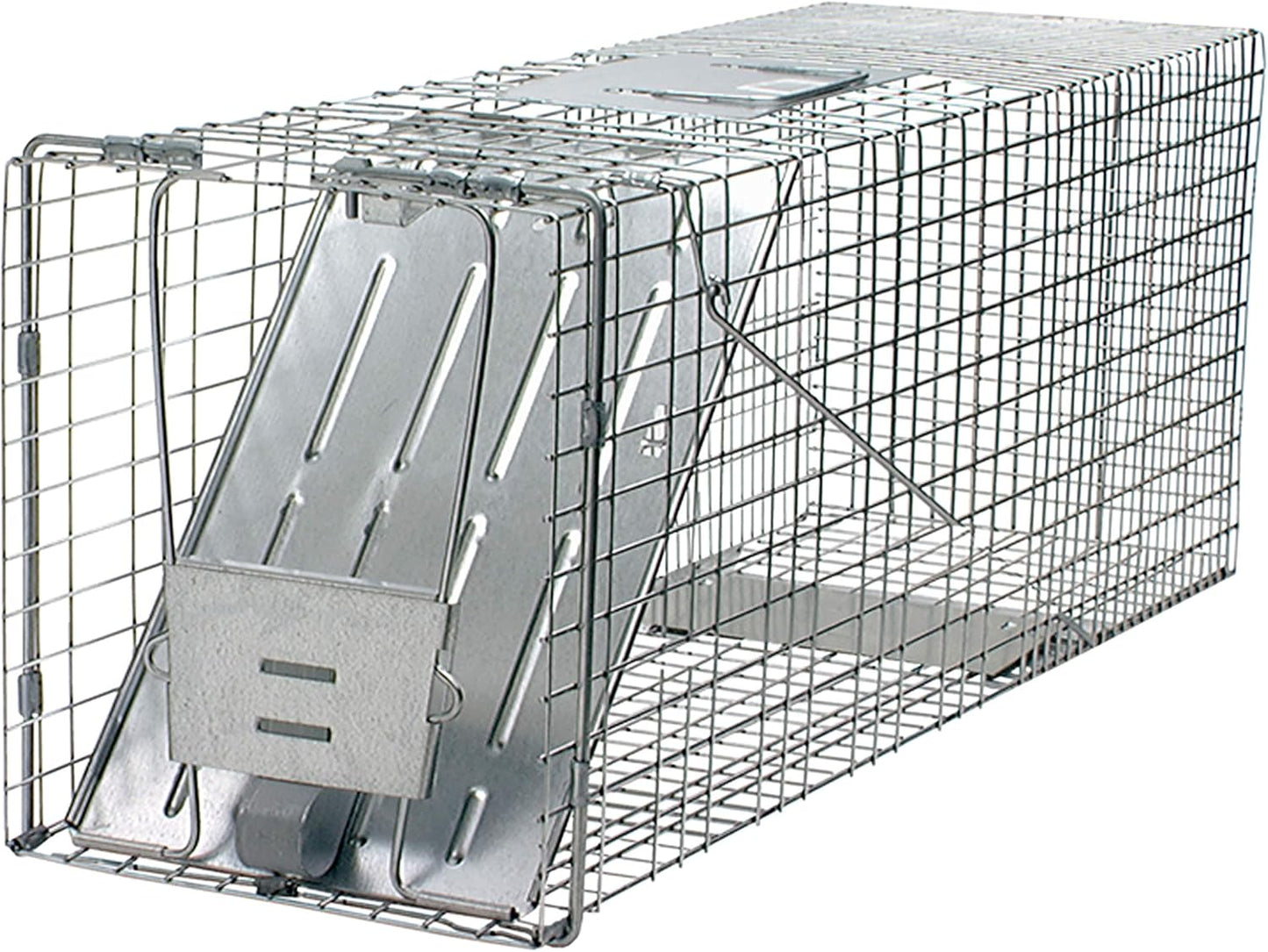 HAVAHART 1079SR Large 1-Door Humane Catch and Release Live Animal Trap Cage - Live Raccoon Trap, for Bobcats, Beavers, Dogs, & More