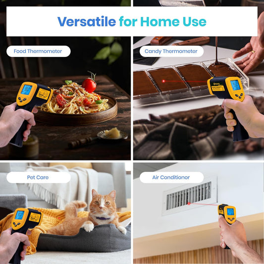 Etekcity Infrared Thermometer Laser Temperature Gun 774, Meat Food Can