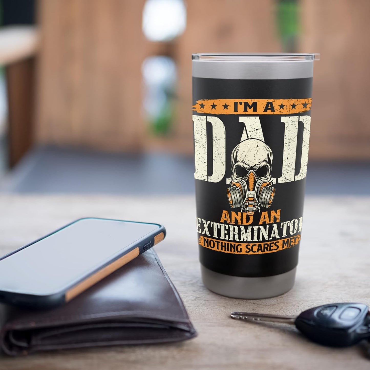 I'm A Dad And An Exterminator - Pest Control Expert Termites Stainless Steel Insulated Tumbler