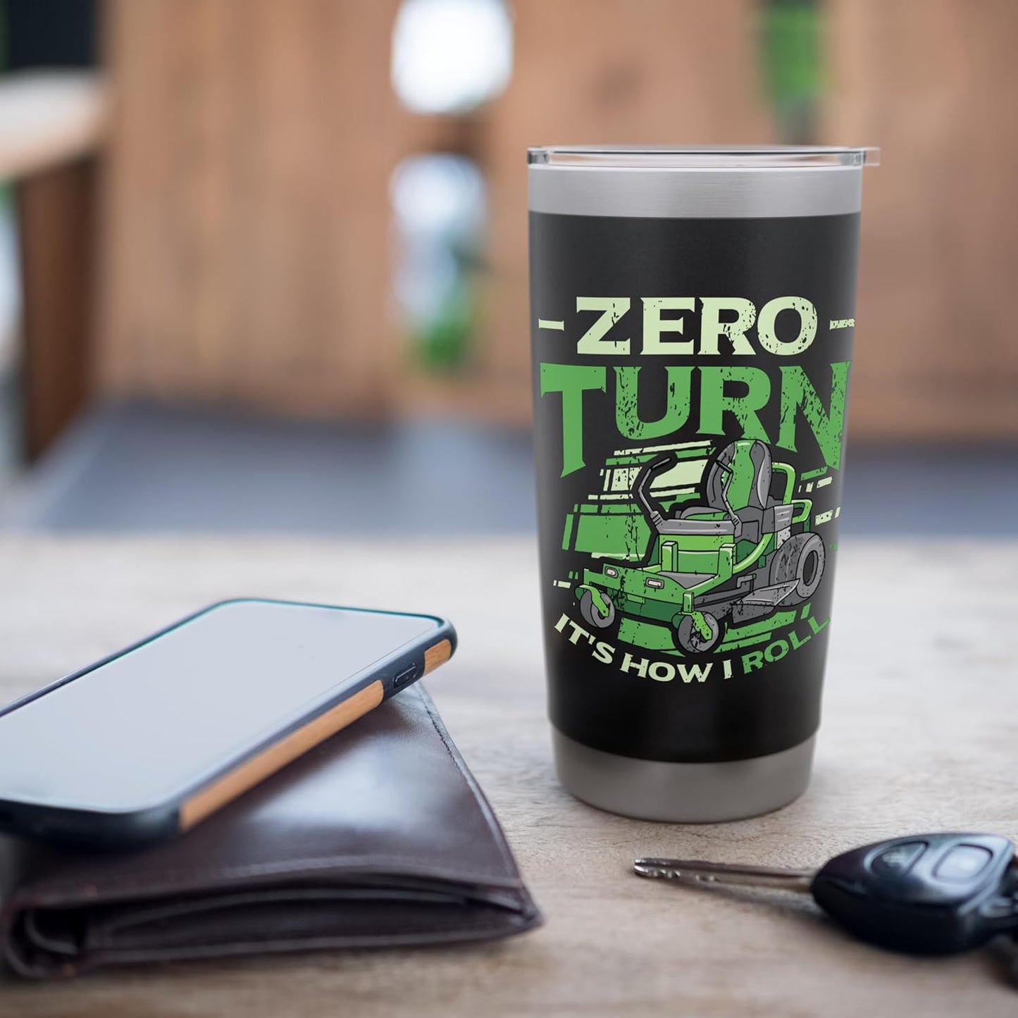 Zero Turn It's How I Roll Lawn Care Lawn Mower Stainless Steel Insulated Tumbler