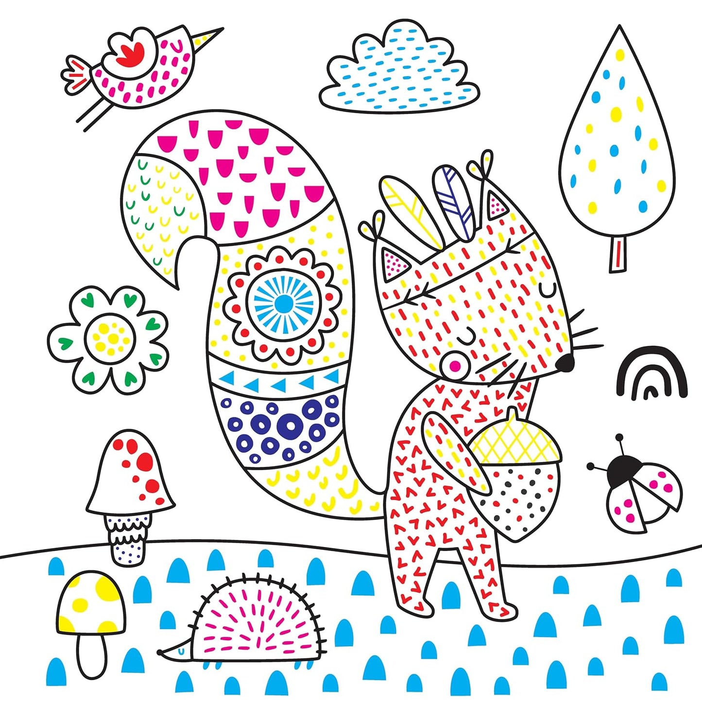 Easy and Fun Paint Magic with Water: Garden Bugs and Friends (Happy Fo