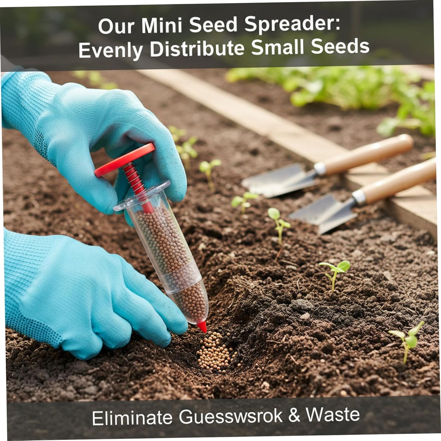 3Pcs Seed Planter Tool Mini Hand Seed Dispenser for Precise Planting Garden Seeder for Small Seeds Planter Tool, Seeder, Dispenser, Planting, Garden