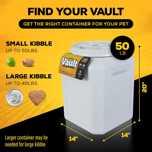 Gamma2 Vittles Vault Pet Food Storage Containers - Sealed Dog and Cat