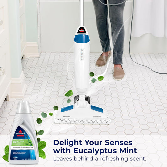 BISSELL EUCALYPTUS MINT DEMINERALIZED STEAM MOP WATER, 32 ounces, 1392