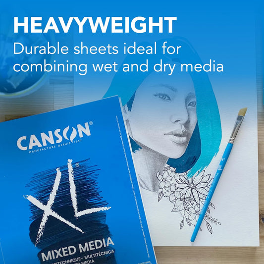 Canson XL Series Mixed Media Pad 9" x 12"