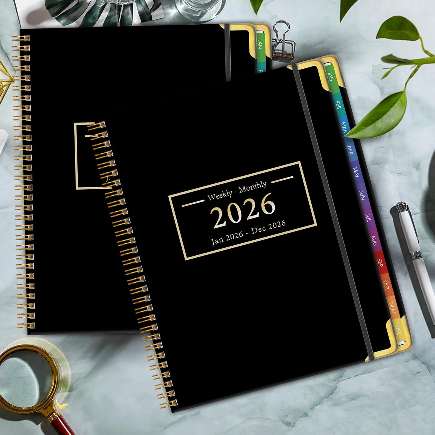 Planner -2026, Hardcover Weekly & Monthly Calendar Planner, January 20