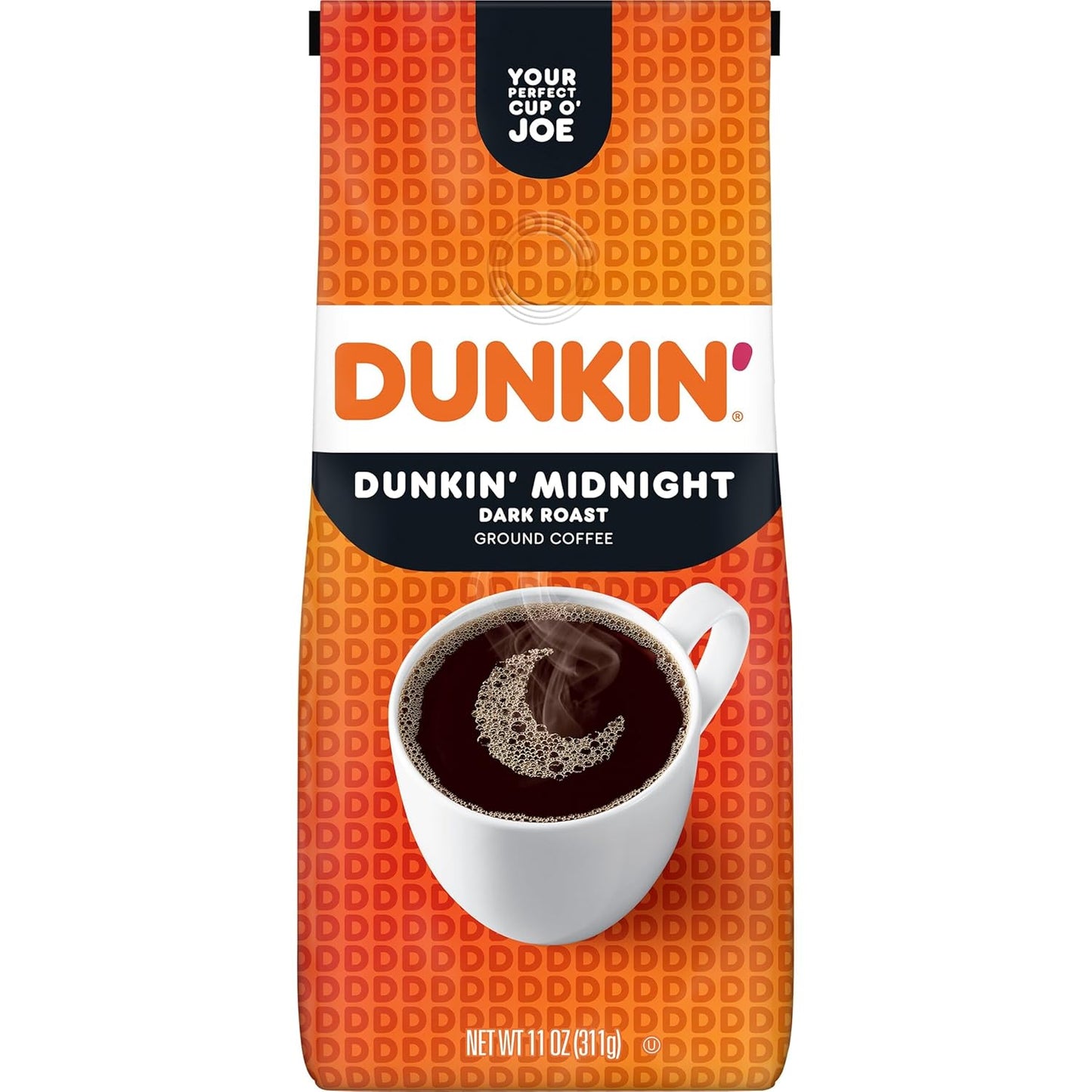 Dunkin' Ground Coffee, Dark Roast, 11 Ounce (Pack of 1)