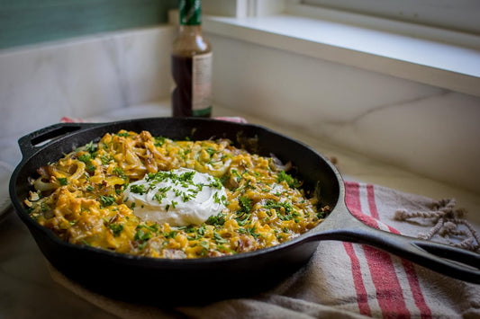 Lodge Seasoned Cast Iron Skillet - PFAS-Free, Non-Toxic Cookware - Use