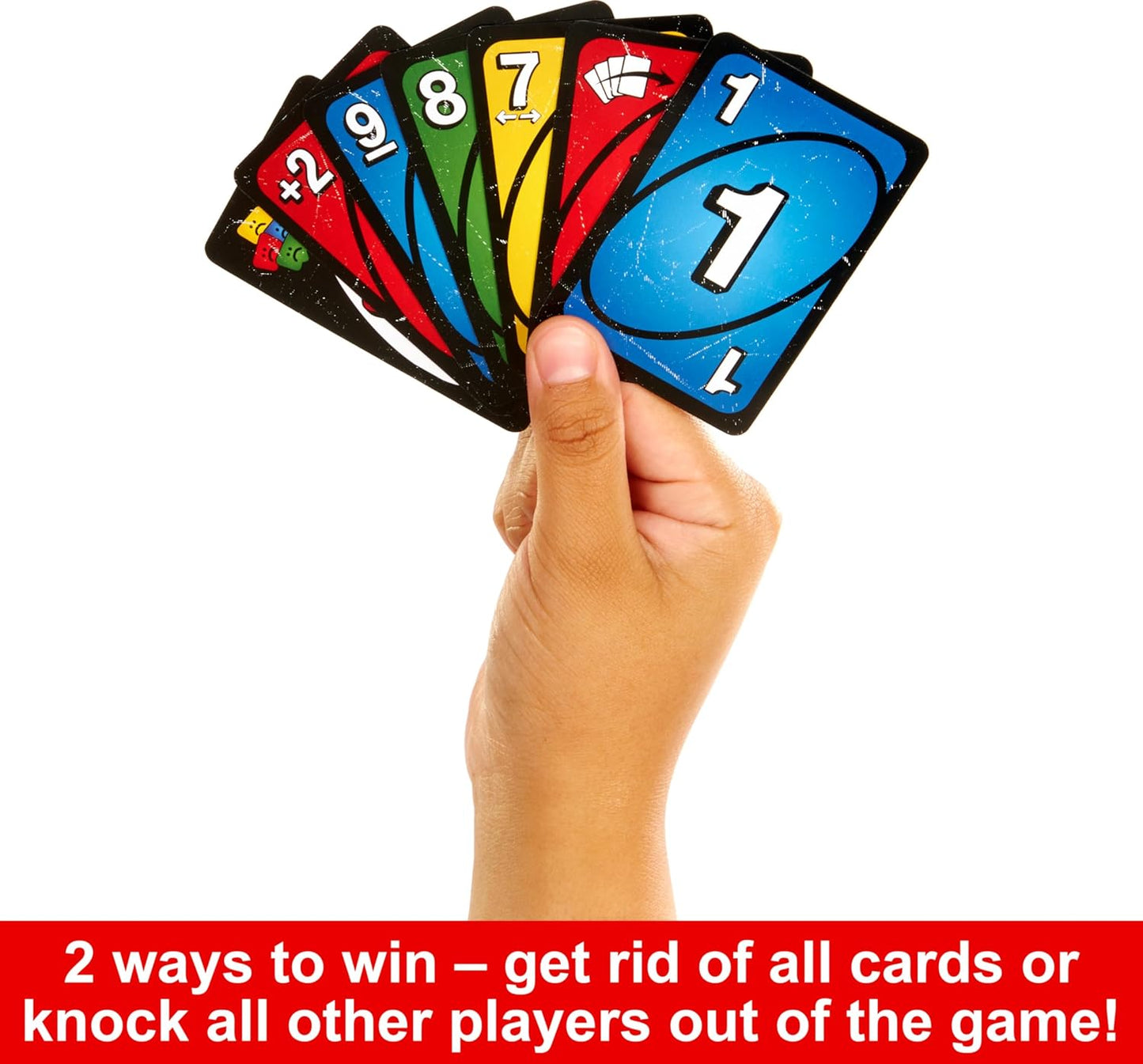 Mattel Games UNO Show ‘em No Mercy Card Game in Storage & Travel Tin f